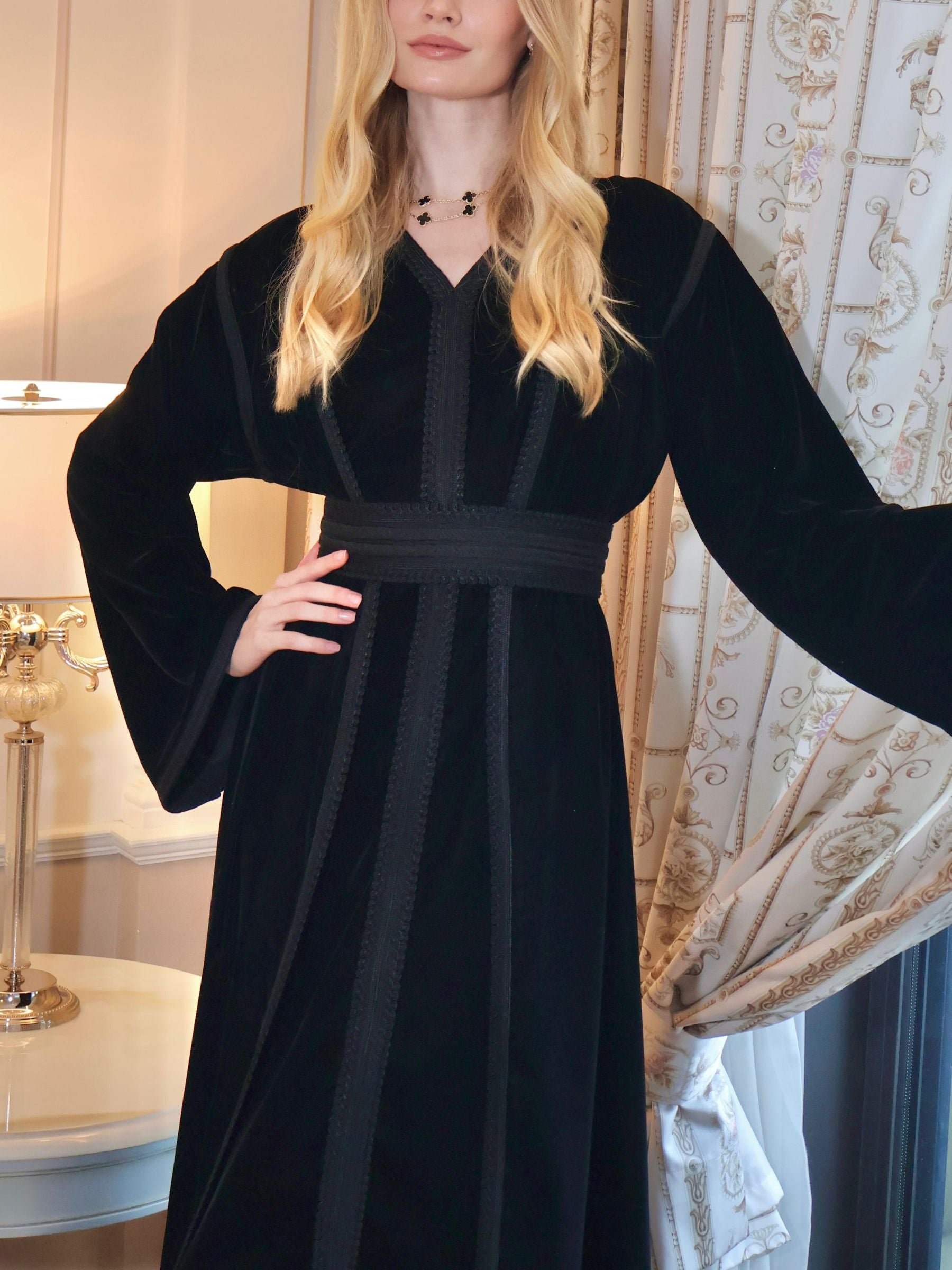 LEEN VALVET KAFTAN