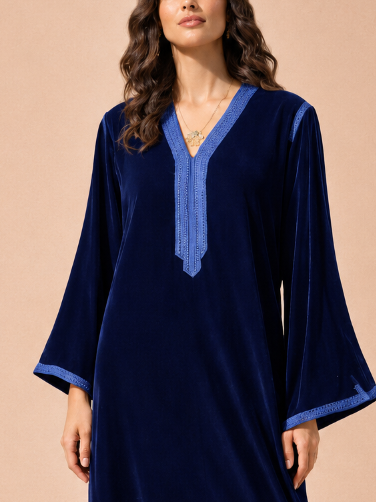 SANAA VELVET NAVY BLUE