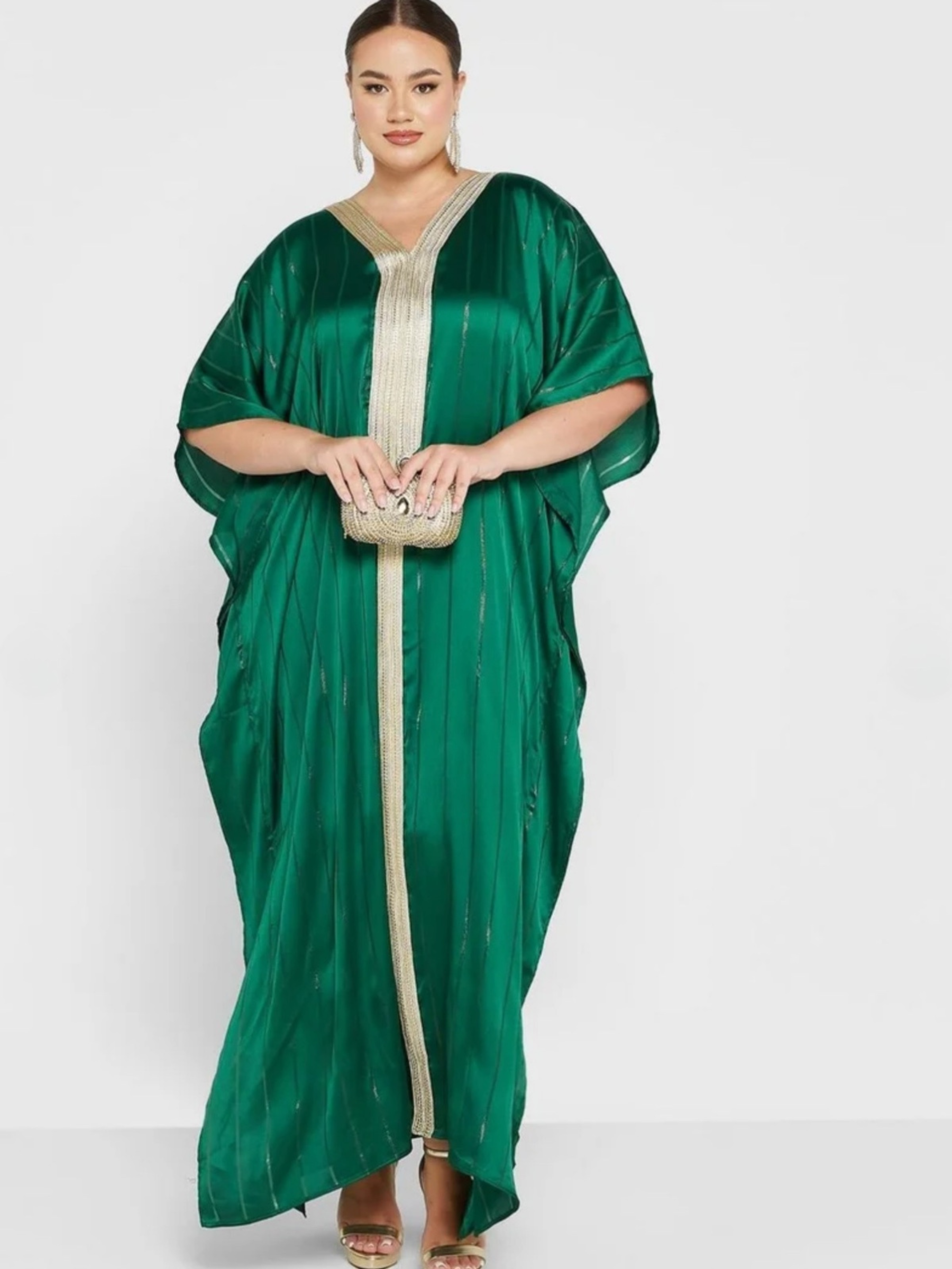 BAHIYA GREEN ABAYA