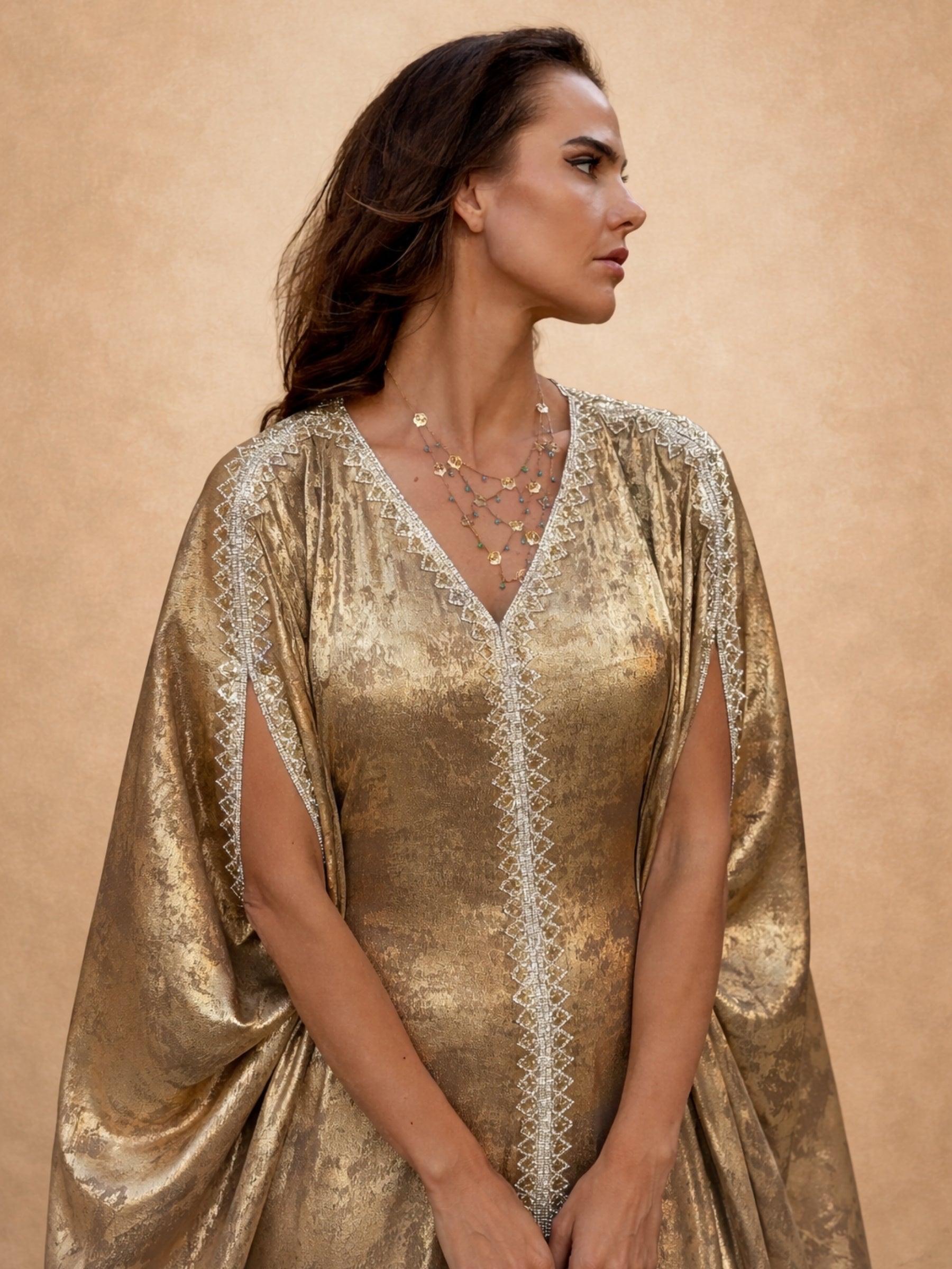 AILA EMBROIDERED KAFTAN