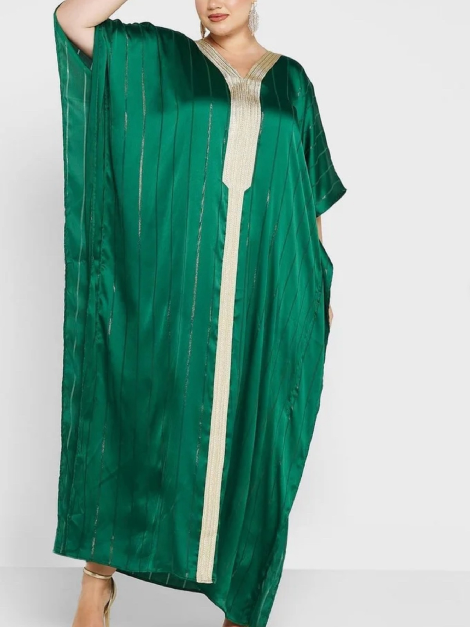 BAHIYA GREEN ABAYA