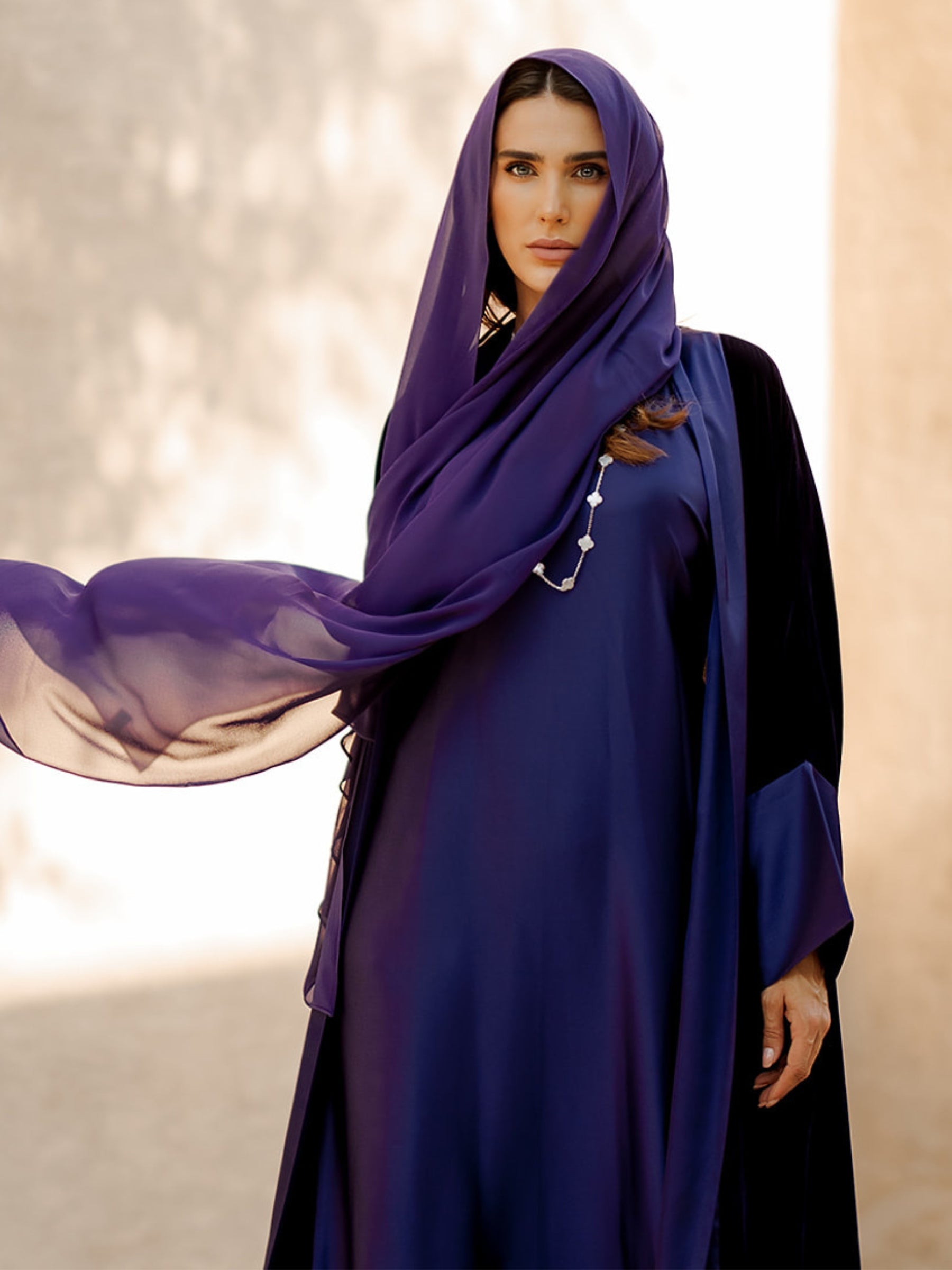 LAYLAK VELVET ABAYA