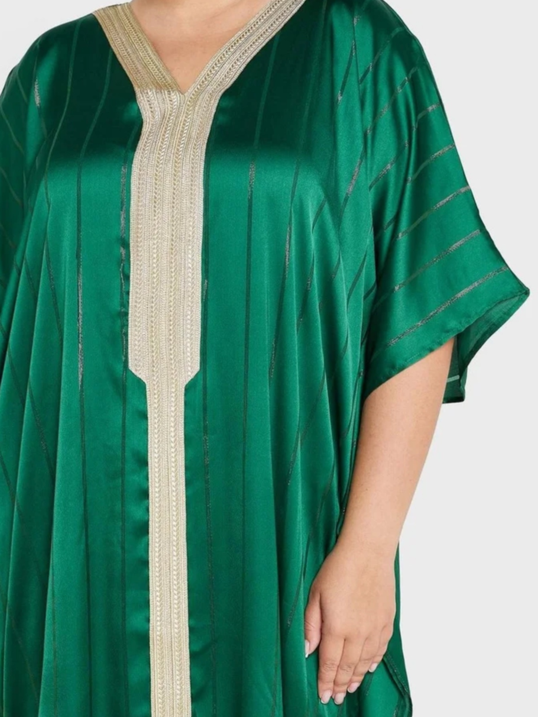 BAHIYA GREEN ABAYA
