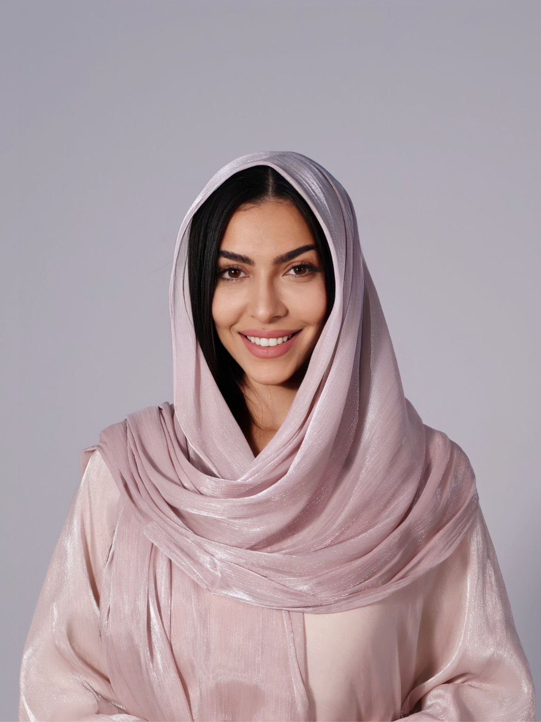 SHAWL ORGANZA PINK