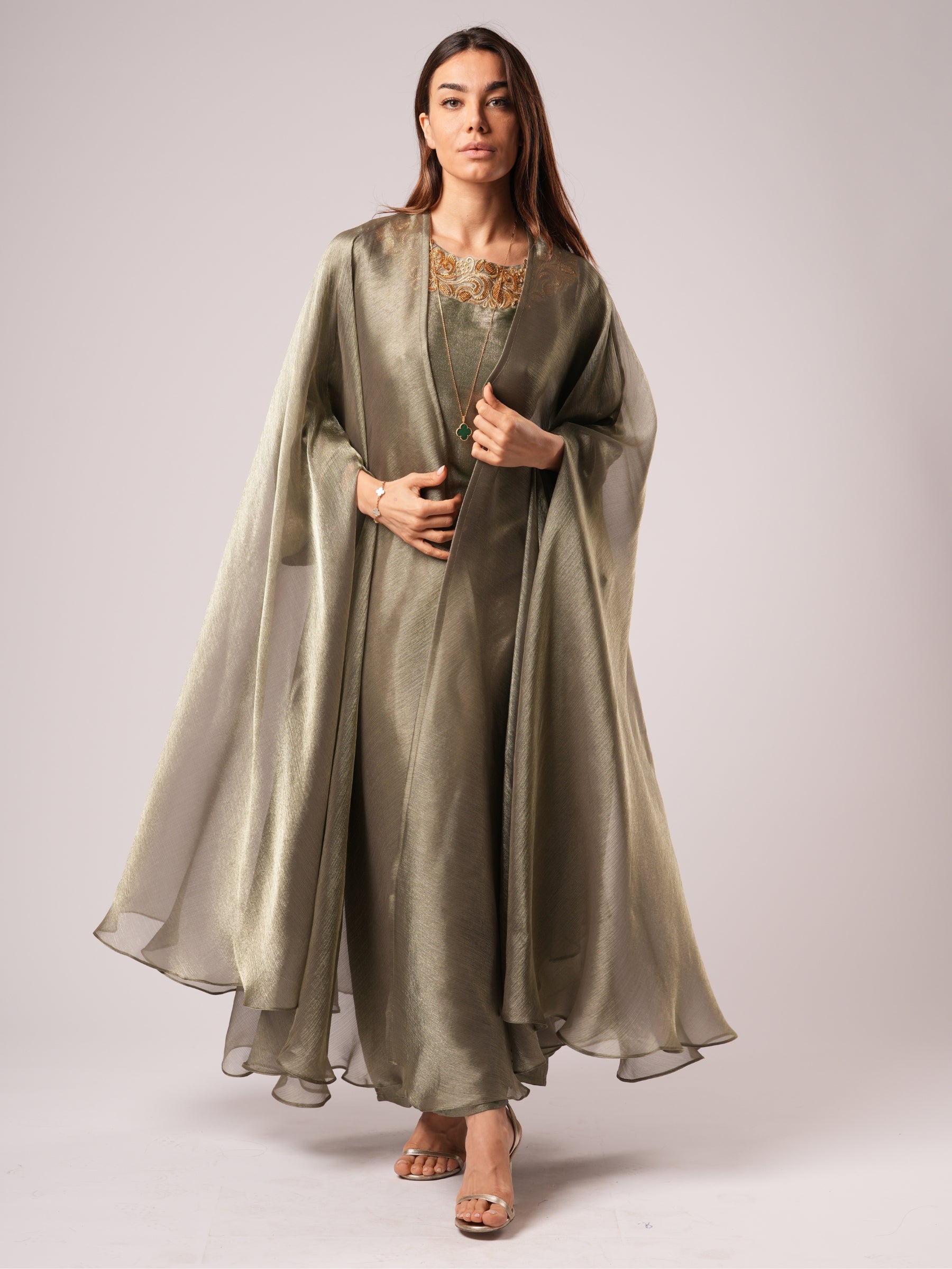 LATIFA OLIVE GREEN