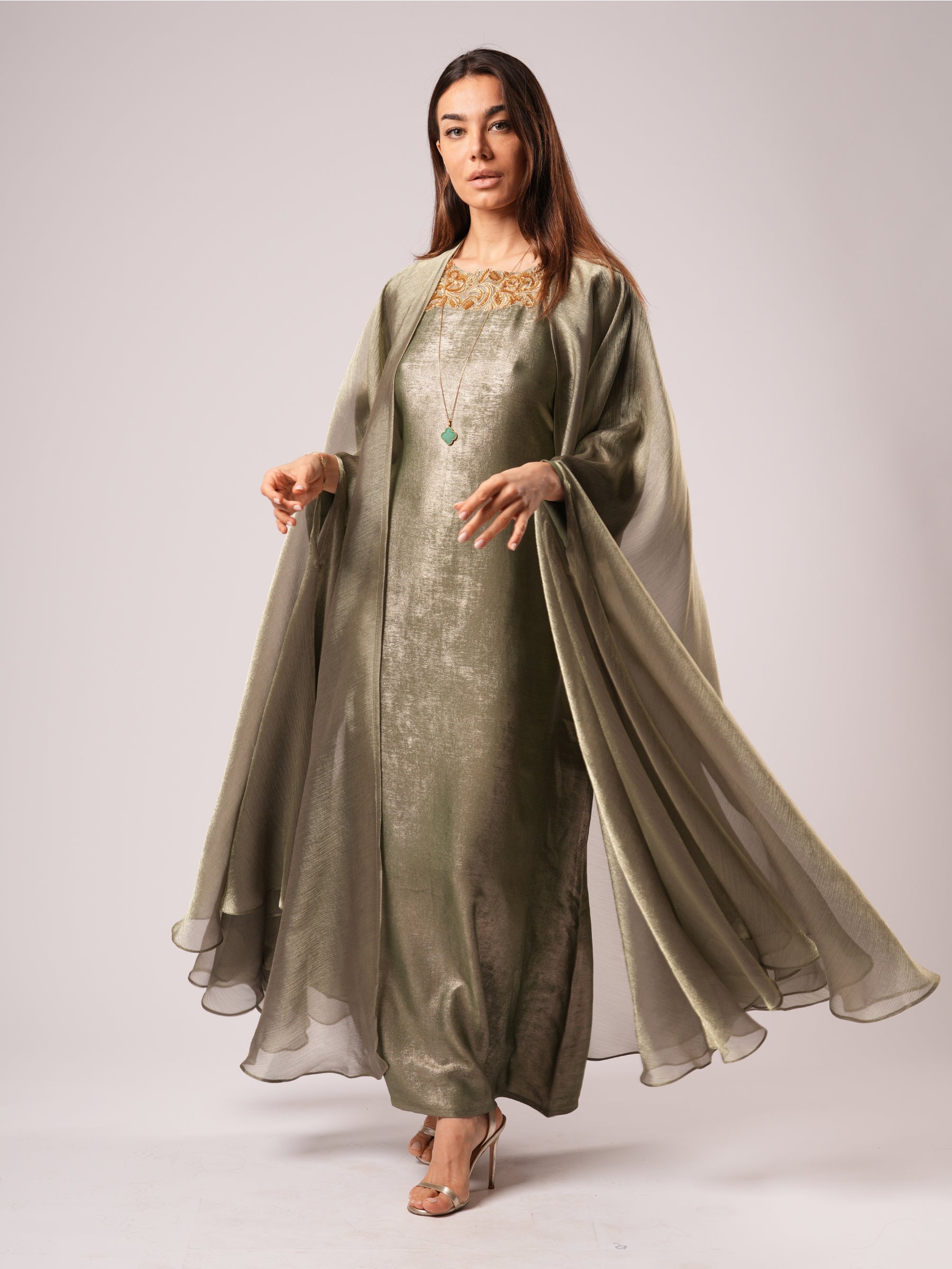 LATIFA OLIVE GREEN