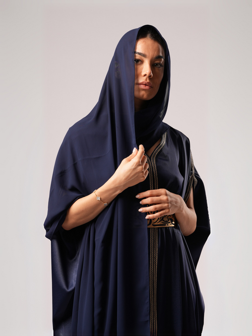 SHAWL BLUE