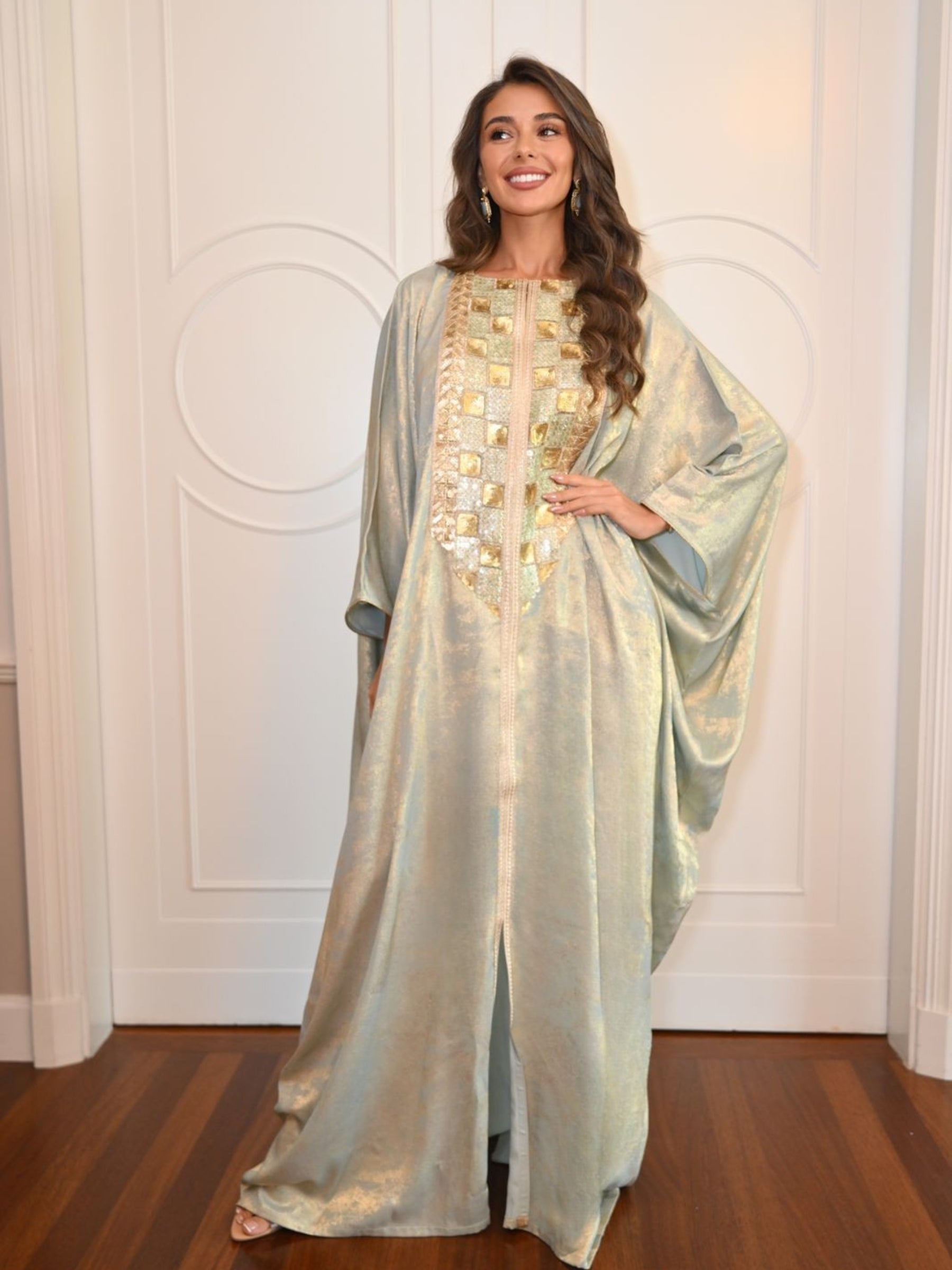 YARA EMBROIDERED KAFTAN